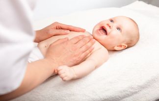 Детский массаж для грудничков и новорожденных